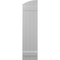 Ekena Millwork Americraft 4-Board (2 Batten) Wood Joined Board-n-Batten Shutters w/ Ellipt Top, ARW101BE414X77PRH ARW101BE414X77PRH - alternate 7